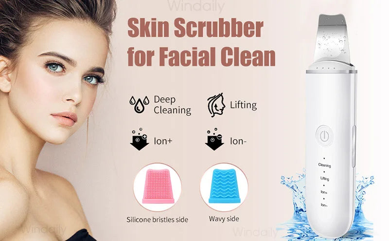 Ultrasound skin cleaner PRO