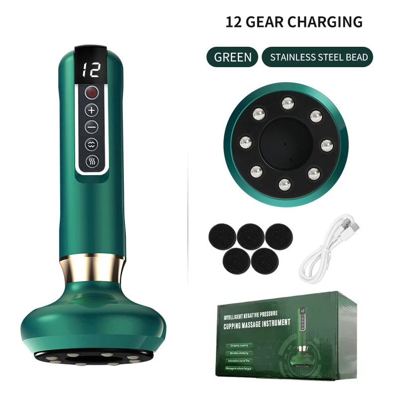 VacuumSculpt Pro – Electric Smart Cupping Therapy Massager