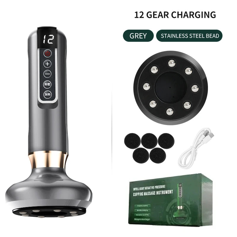 VacuumSculpt Pro – Electric Smart Cupping Therapy Massager